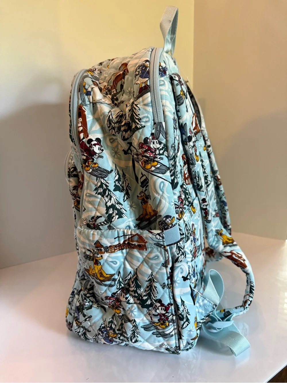 NWT Vera Bradley x Disney Bancroft backpack in Ski Weekend Mickey and Friends